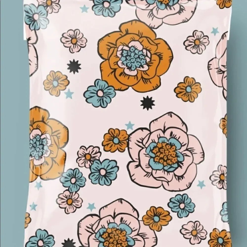 Poly Mailers MIX Fall 6x9 10x13 30pcs 30stickers